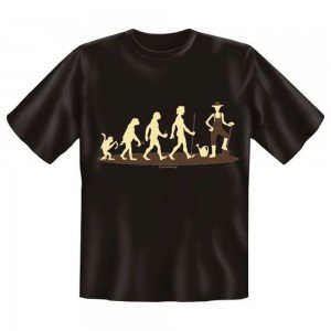 Fun T-Shirt Evolution zum Gärtner