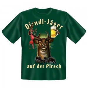 Fun T-Shirt Dirndl Jäger
