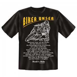 Fun T-Shirt Biker Unser