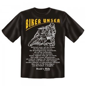 Fun T-Shirt Biker Unser