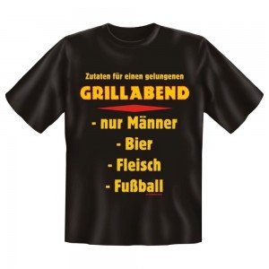 Fun T-Shirt gelungener Grill Abend