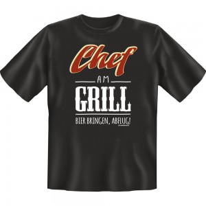 Fun T-Shirt - Chef am Grill