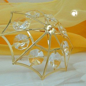 Regenschirm mit Glas-Steinen