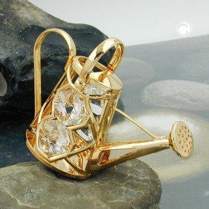 Gießkanne mit Glas-Steinen