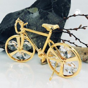 Rennnrad mit 6 Glas-Steinen