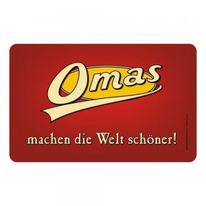 Frühstücksbrettchen Brett - Omas machen die