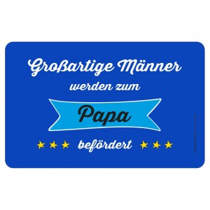 Frühstücksbrettchen Brotzeitbrettchen - Großartige Männer