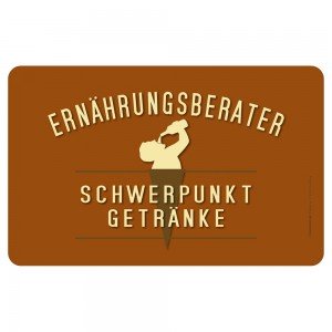 Frühstücksbrettchen Brotzeitbrettchen - Berater Getränke
