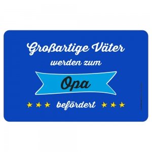 Frühstücksbrettchen Brotzeitbrettchen - Großartige Väter