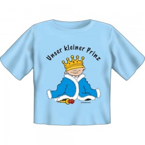 Kids Fun T-Shirt Unser kleiner Prinz