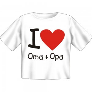 Kids Fun T-Shirt I love Oma und Opa