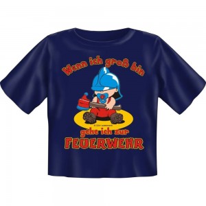 Kids Fun T-Shirt Ich gehe zur Feuerwehr