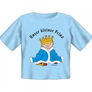 Kids Fun T-Shirt Unser kleiner Prinz