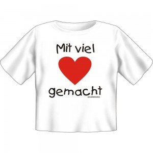 Kids Fun T-Shirt Mit Liebe gemacht!
