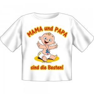 Kids Fun T-Shirt Die Besten sind Mama und Papa