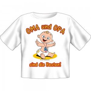 Kids Fun T-Shirt Die Besten sind Oma und Opa