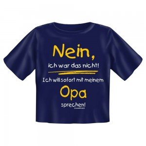 Kids Fun T-Shirt - Opa sprechen