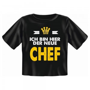 Kids Fun T-Shirt - Ich bin hier der neue Chef