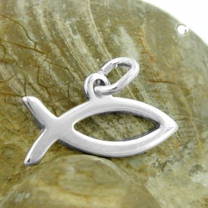 Anhänger Jesus-Zeichen 925 Sterlingsilber