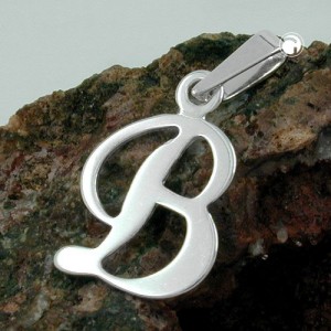 Anhänger Buchstabe B 925 Sterlingsilber