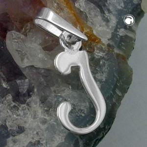 Anhänger Buchstabe I 925 Sterlingsilber