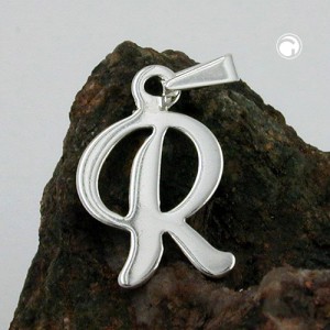 Anhänger Buchstabe R 925 Sterlingsilber