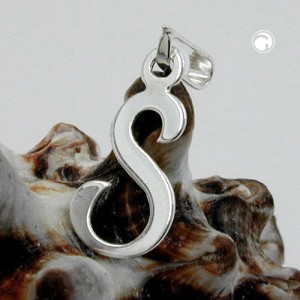 Anhänger Buchstabe S 925 Sterlingsilber