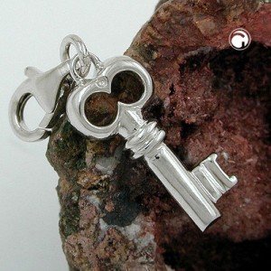 Anhänger Charm Schlüssel 925 Sterlingsilber