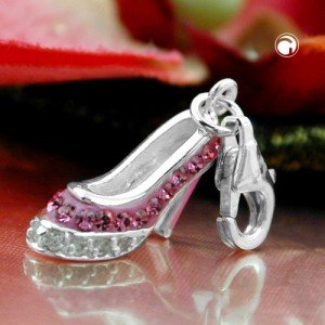 Anhänger Charm Damenschuh 925 Sterlingsilber
