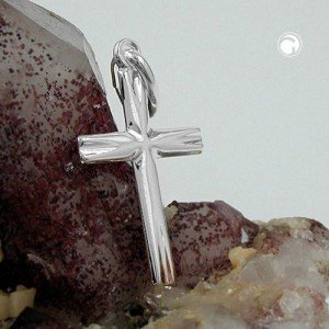 Anhänger kleines Kreuz 925 Sterlingsilber