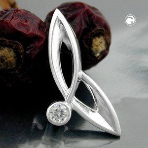 Anhänger Zirkonia 925 Sterlingsilber