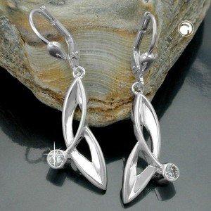 Ohrring Zirkonia 925 Sterlingsilber