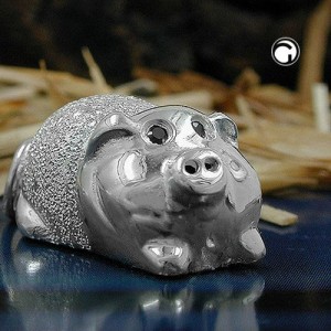 Anhänger Schweinchen 925 Sterlingsilber