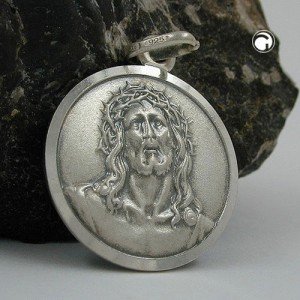 Anhänger Jesus Dornenkrone 925 Sterlingsilber