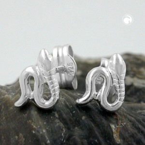Ohrstecker Schlange-mini 925 Sterlingsilber