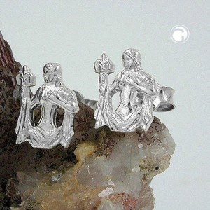 Ohrstecker Sternzeichen Jungfrau 925 Sterlingsilber
