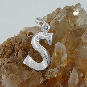 Anhänger Buchstabe S 925 Sterlingsilber