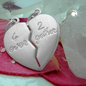 Anhänger Herz 4ever-2gether 925 Sterlingsilber