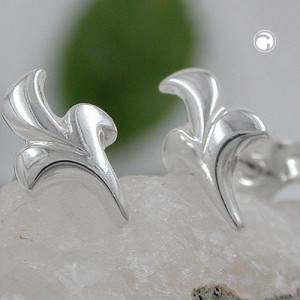 Ohrstecker kleine Blüte 925 Sterlingsilber