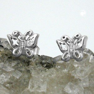 Ohrstecker Schmetterling 925 Sterlingsilber