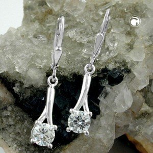 Ohrring Zirkonia 925 Sterlingsilber