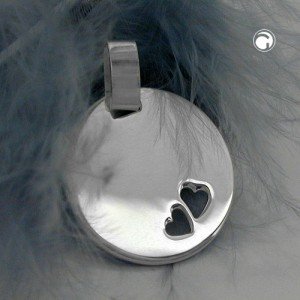 Anhänger Gravurplatte 925 Sterlingsilber