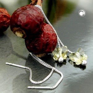 Durchzieher Schmetterling 925 Sterlingsilber