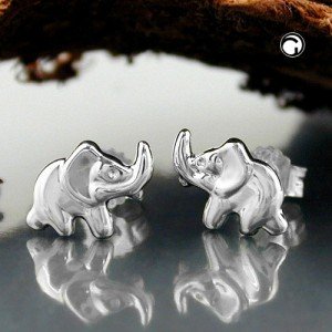 Ohrstecker Elefant 925 Sterlingsilber