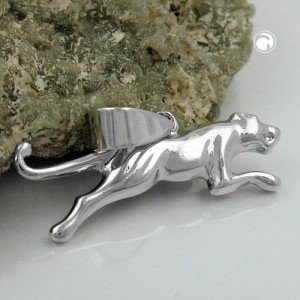 Anhänger Großkatze 925 Sterlingsilber