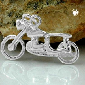 Anhänger Motorrad 925 Sterlingsilber