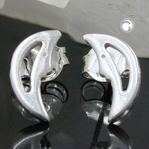 Ohrstecker Mondgesicht 925 Sterlingsilber