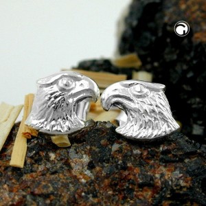 Ohrstecker Adlerkopf verbödet 925 Sterlingsilber