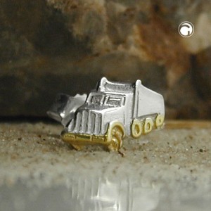 Ohrstecker Single-Truck bicolor 925 Sterlingsilber
