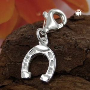 Anhänger Charm Hufeisen 925 Sterlingsilber